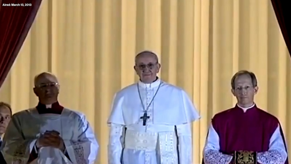 Sledujte: Zpětný pohled: Když kardinál Jorge Mario Bergoglio stal papežem Františkem